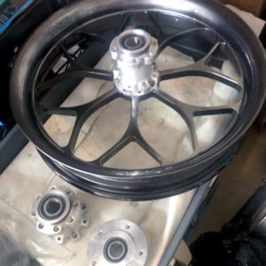 Rear wheel hubs and TT rotor hub